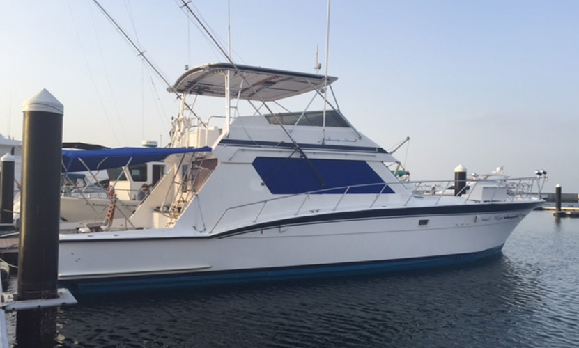 Al Tayf – Hatteras 55ft Sport Fisherman Convertable Boat